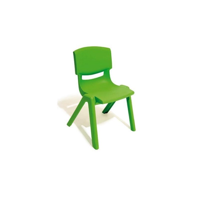 SEDIA PER SCUOLE MATERNE IN PPL SEDUTA CM.26 - VERDE