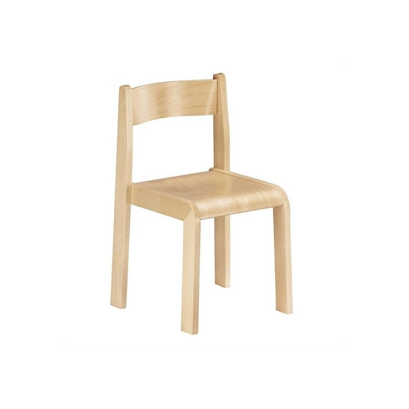 SEDIA IMPILABILE 35H COLORE NATURALE