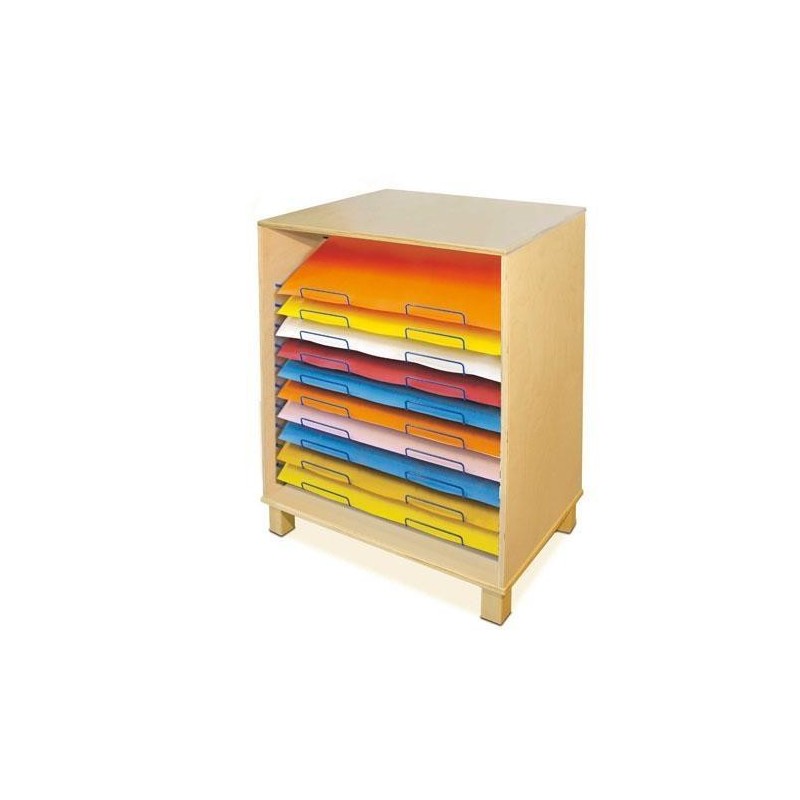 MOBILE PER FOGLI CM.50X70 - 10 RIPIANI