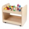 CARRELLO PITTURA + 8 BICCH CM.52X70X60H + RUOTE