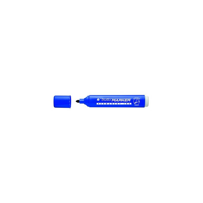 PENNARELLO INDELEBILE TRATTO MARKER P.TONDA BLU'