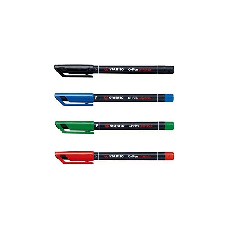 PENNARELLO INDELEBILE STABILO OHP FINE BLU