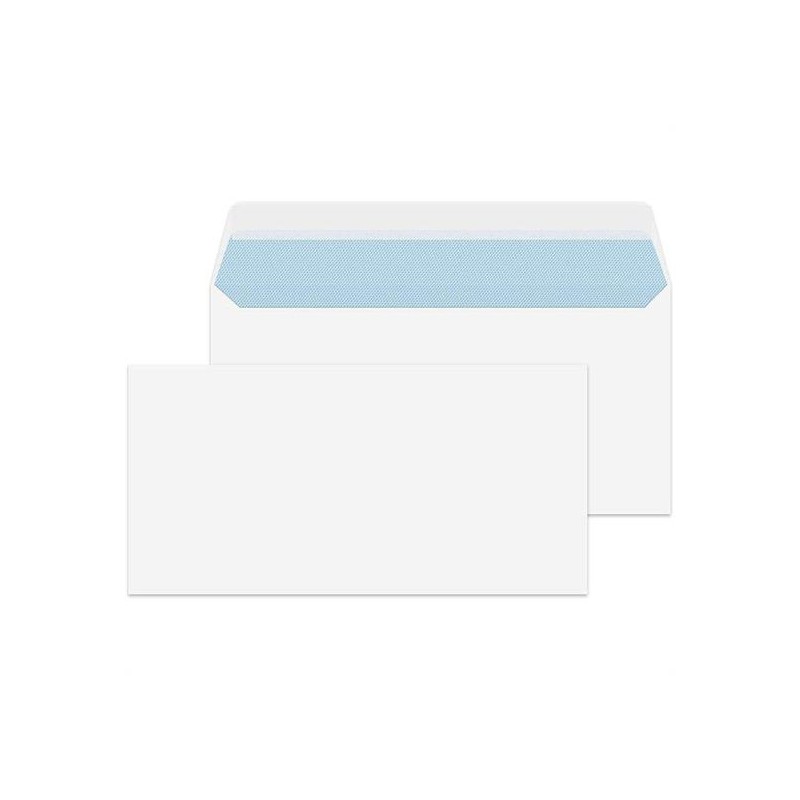 BUSTA BIANCA CON STRIP 11X23 PZ. 500