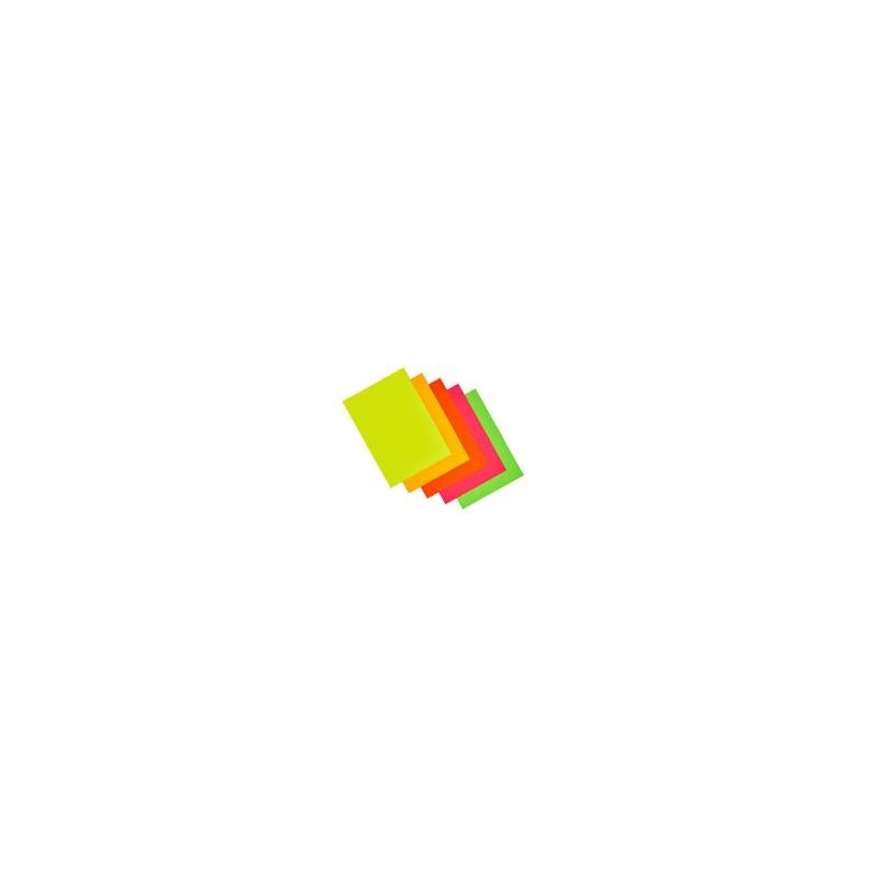 CARTONCINO FLUORESCENTE GR.250 CM.50X65 GIALLO