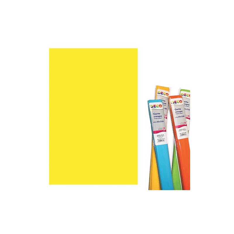 CARTA CRESPA GR. 40 GIALLO