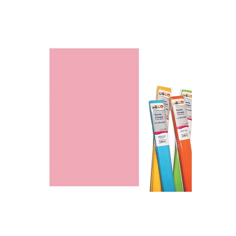 CARTA CRESPA GR. 180 ROSA BABY