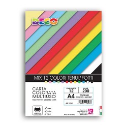 CARTONCINO A4 GR.200 FG.12...