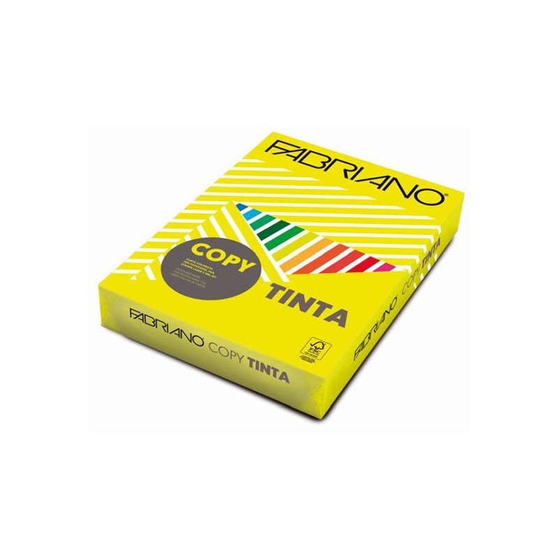 CARTA FOTOCOPIE A4 GR.80\FG.500 GIALLO