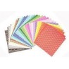 CARTA ORIGAMI RIGHE E POIS 90 g - 15x15 - 100 FG