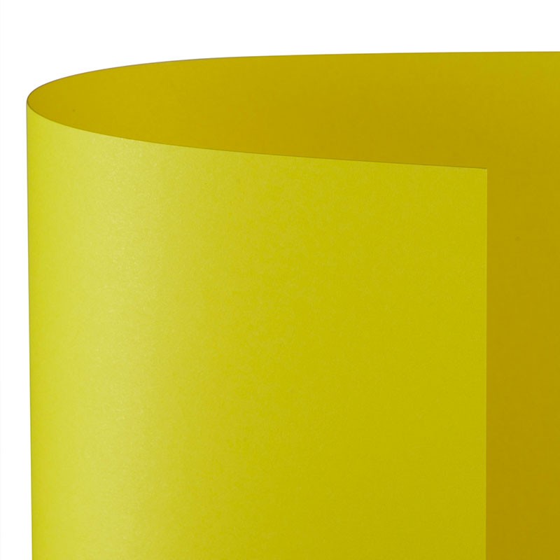 CARTONCINO BRISTOL 50x70 GIALLO SOLE - Conf 25 Fg