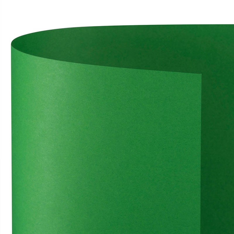 CARTONCINO BRISTOL 100x70 VERDE SCURO - Conf 10 Fg