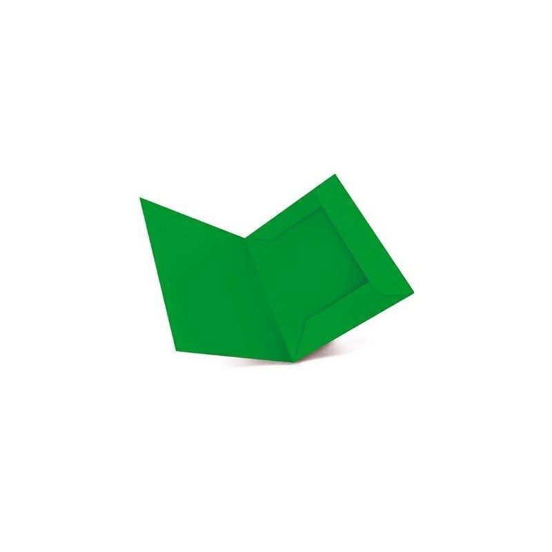 CARTELLINA LUCE 3 LEMBI 25X34 GR. 200 PZ. 30 VERDE