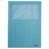 CARTELLINA C/FINESTRA PZ.50 AZZURRO