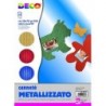 CART.ONDUL. DRITTO 50X70 PZ. 10 COL.ASS METALL.