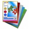 CART/ONDUL. DRITTO 25X35 PZ. 10 COL. METALL.
