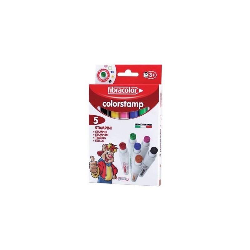 PENNARELLI TIMBRO COLORSTAMP 5 STAMPINI