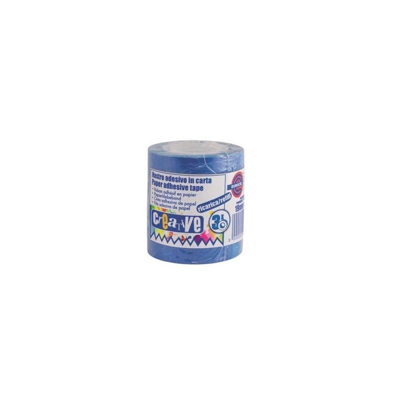 NASTRO CARTA 19X10 PZ. 3 BLU