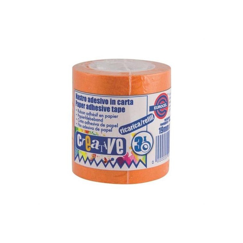 NASTRO CARTA 19X10 PZ. 3 ARANCIO
