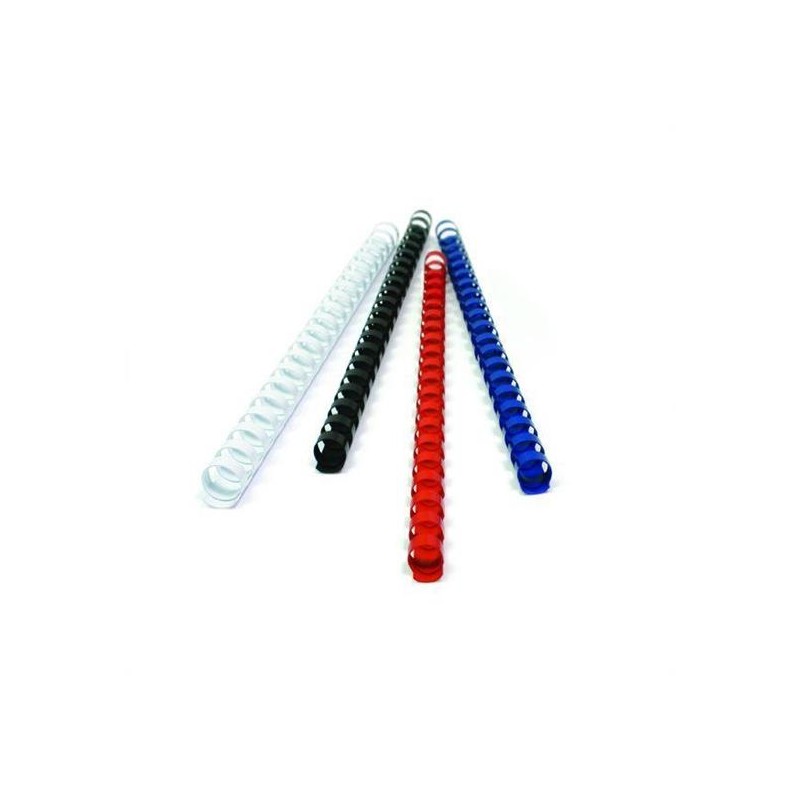DORSI SPIR. PLAST. SEZ. TONDA MM. 25 PZ. 50