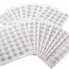 STELLE ADESIVE ARGENTO FG.6 27X27 TOT. 180 STELLINE