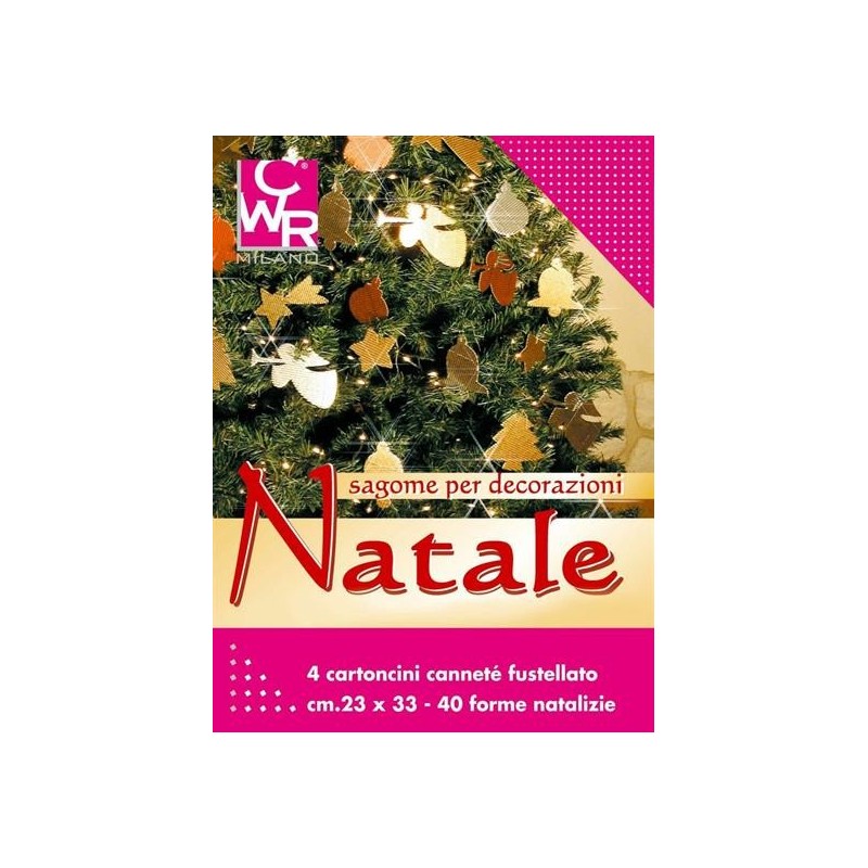 SAGOME IN CANNETE' FG.4 40 FORME NATALIZIE ASS.