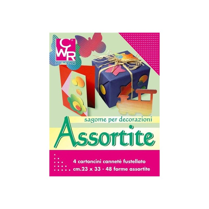 SAGOME IN CANNETE' FG.4 48 FORME ASS.