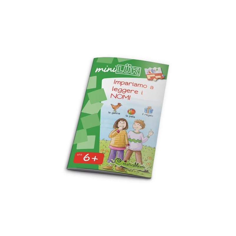 MINI LUK IMPARIAMO A LEGGERE I NOMI