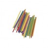 LEGNO DA DECORARE BASTONCINI COLORATI Ø MM.4X100 PZ. 60