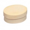 LEGNO DA DECORARE SCATOLA OVALE CM. 9X12X5