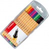 PENNARELLI STABILO POINT 88 ASTUCCIO PLASTICA 10 COLORI MM.04