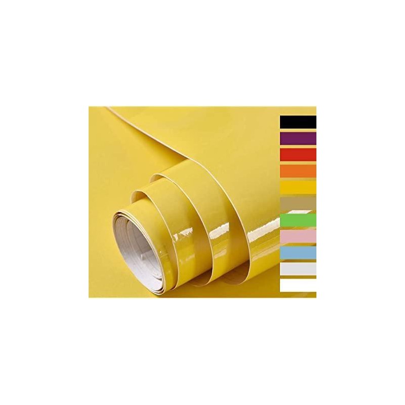 PLASTICA ADESIVA 0,5X3MT GIALLO