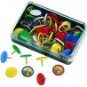 PUNTINE DISEGNO COLORATE PLASTIF. PZ. 500
