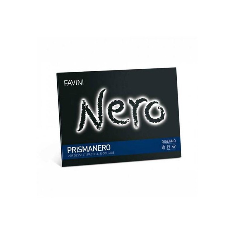C/DISEGNO ALBUM NERO 24X33 FG.10 GR. 128