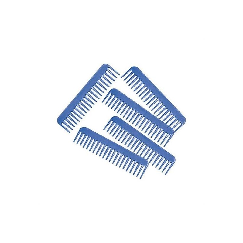 PETTINE IN PLASTICA PER TESSUTI CM. 20X6,5 PZ.5