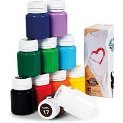 TEMPERA TESSUTO ML. 100 NERO