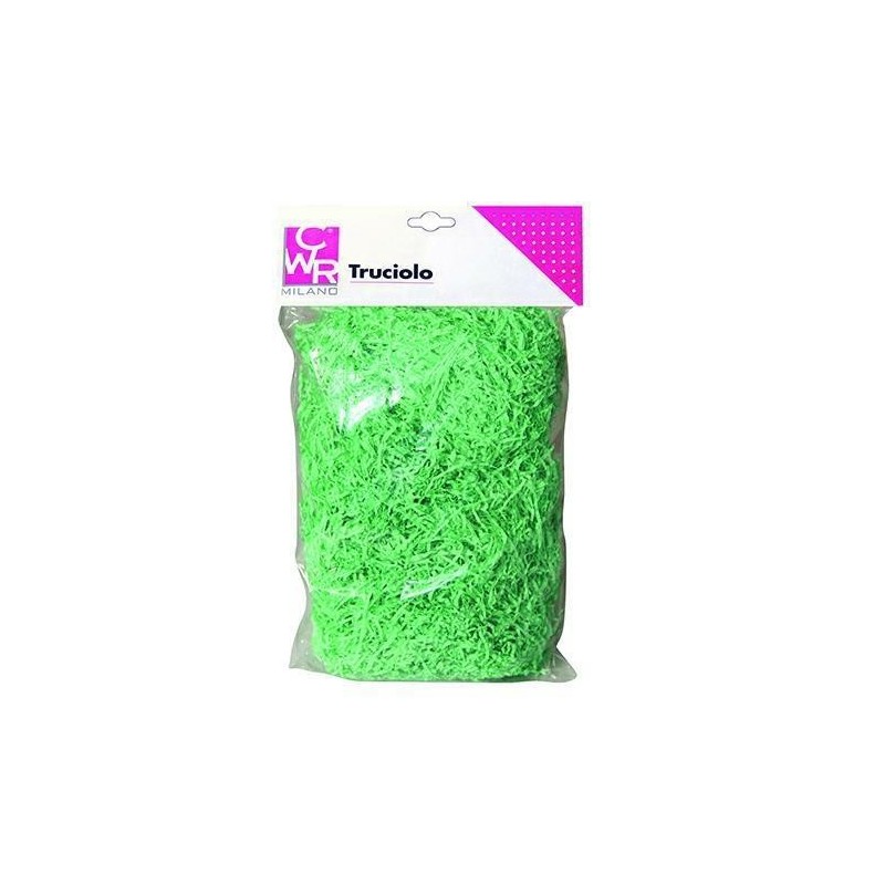 TRUCIOLO COLORATO IN CARTA VERDE