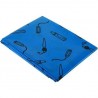 TOVAGLIA IN PLASTICA CM. 150X150 BLU ATTIVITA'