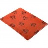 TOVAGLIA IN PLASTICA CM. 150X150 ROSSO ORSETTI