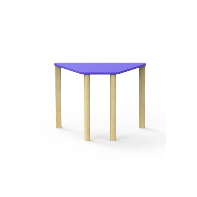 TAVOLO TRAPEZIO 140X61X53