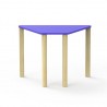 TAVOLO TRAPEZIO 140X61X53