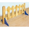 STACCIONATA IN LEGNO CON PIEDINI