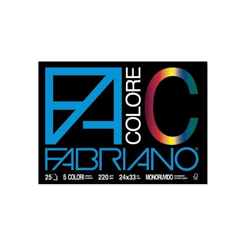 C/DISEGNO BLOCCO COLORATO FG. 25 24X33