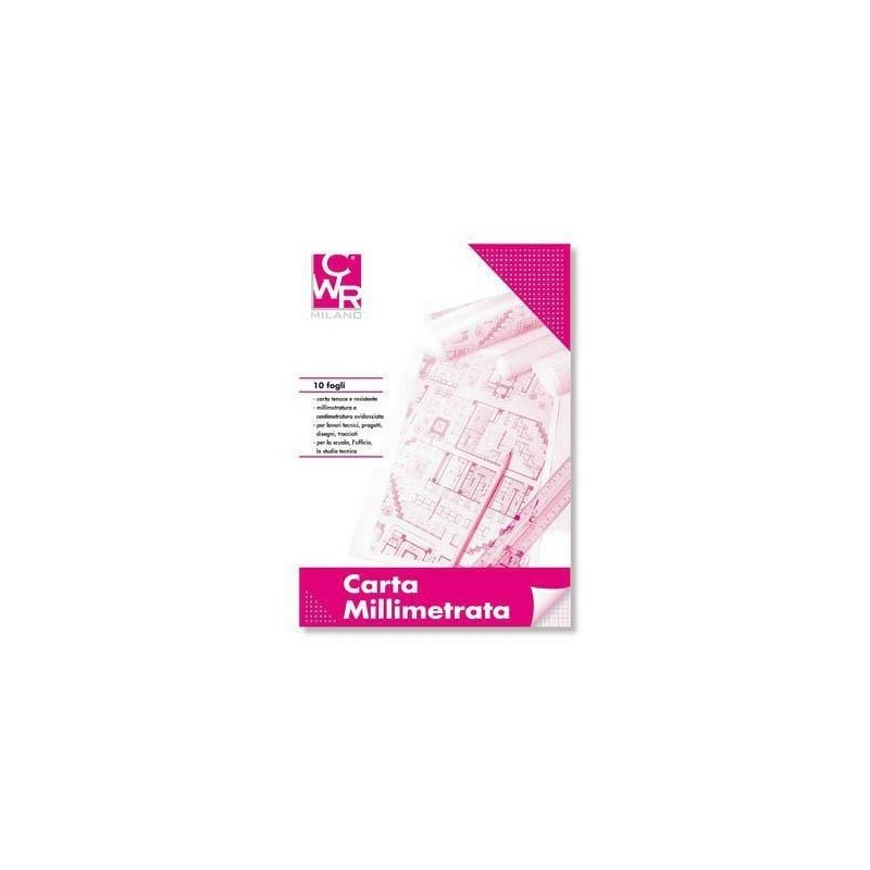 CARTA MILLIMETRATA FG. 50 A3