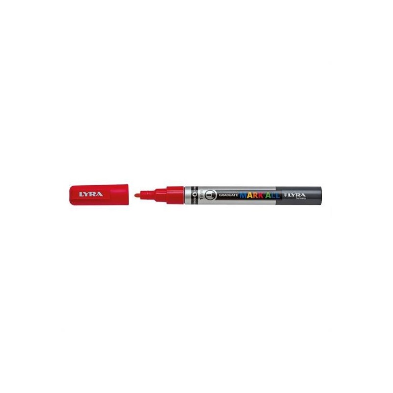 PENN/ACRILICO P.FINE MM.1 MARK ALL ROSSO